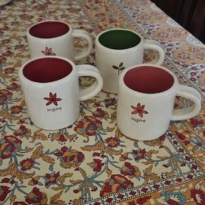 Starbucks Handpainted Mugs 2010